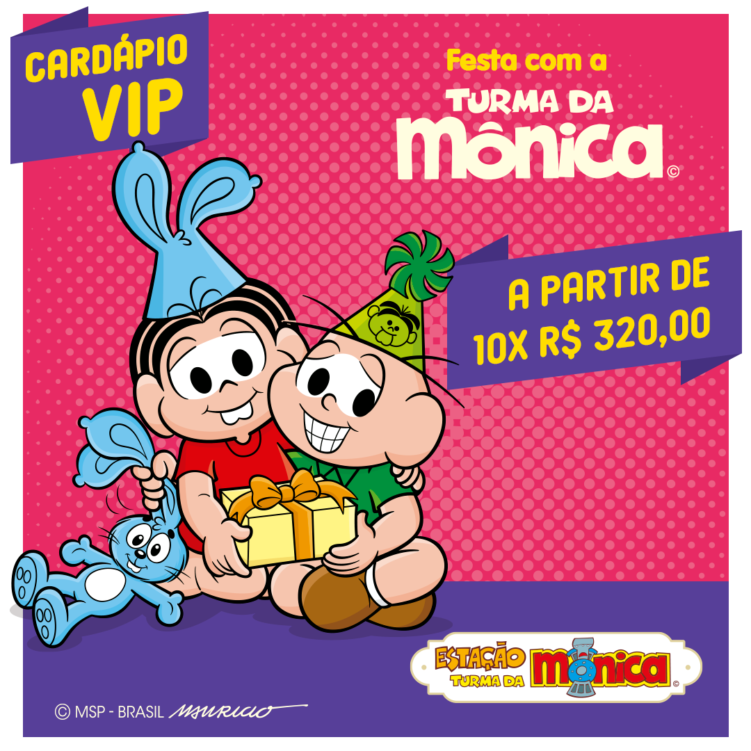 AniversÁrio EstaÇÃo Turma Da Monica Pacotes ¨vip Premium GoiÂnia GoiÁs ¨ A Partir De 20 2936